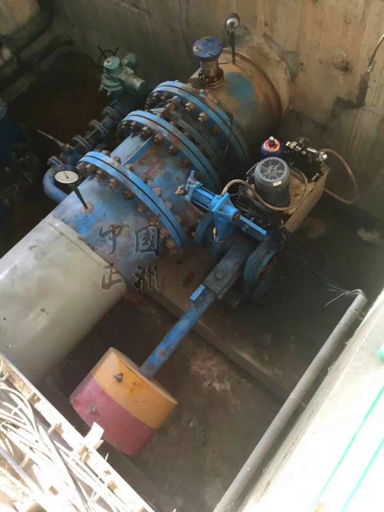 vietnam hydro power turbine inlet valve installation (8)