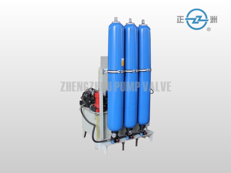 Hydraulic power pack for Accumulator Butterfly Valve
