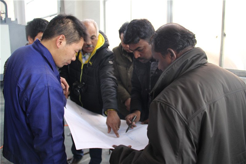 DN950 ball valve inspection