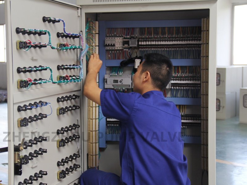 electric control box wiring