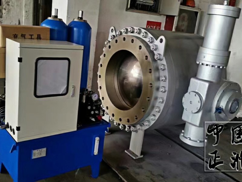 hydraulic ball valve