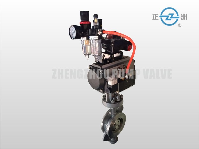 pneumatic butterfly valve