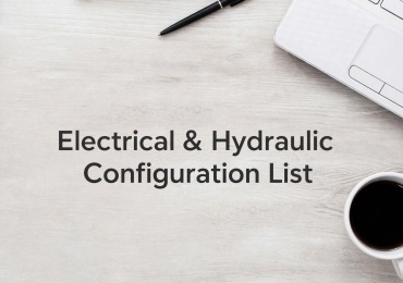 Electrical & Hydraulic Configuration List