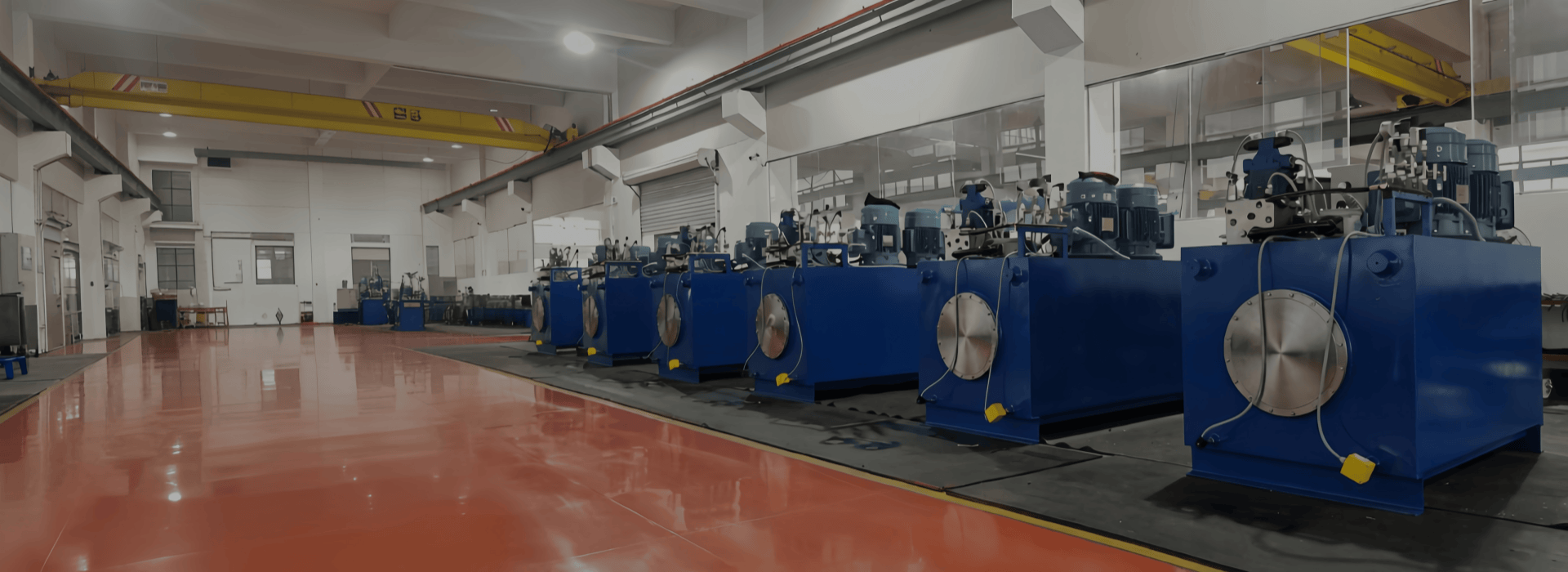 Hydraulic power unit banner